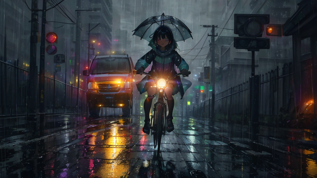 雨の日の自転車通勤で安全に走るためのポイント