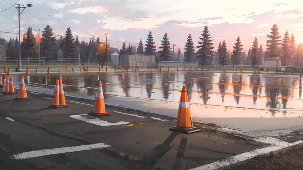 初心者がドリフトを練習するときの路面と場所の選び方