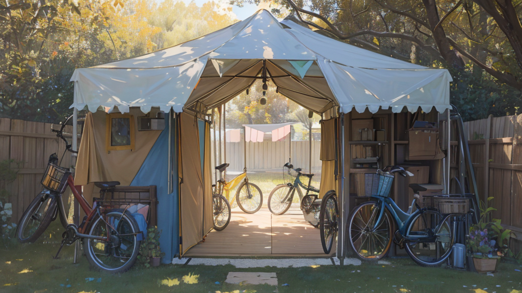 折りたたみ式サイクルガレージテントのメリットと選び方