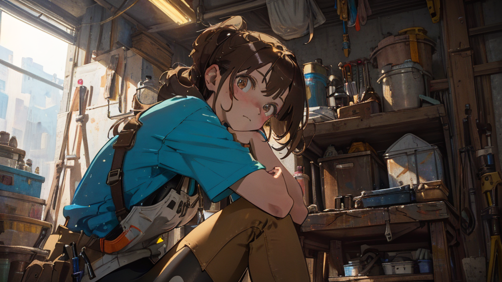 タイヤとチューブの交換手順（後輪を外した後の作業）