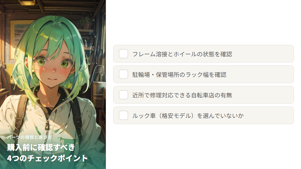タイヤが太い自転車の価格相場と購入前チェックポイント