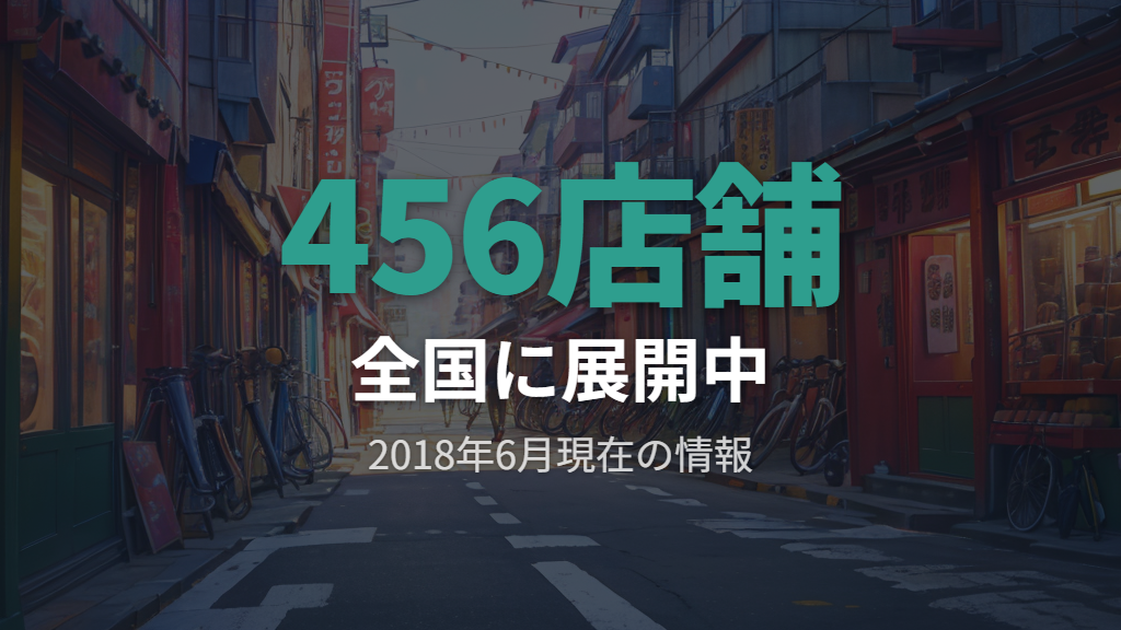 全国に広がるサイクルベースあさひの店舗展開