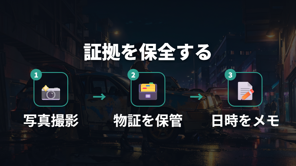 イタズラが疑われたらすぐ証拠を記録する