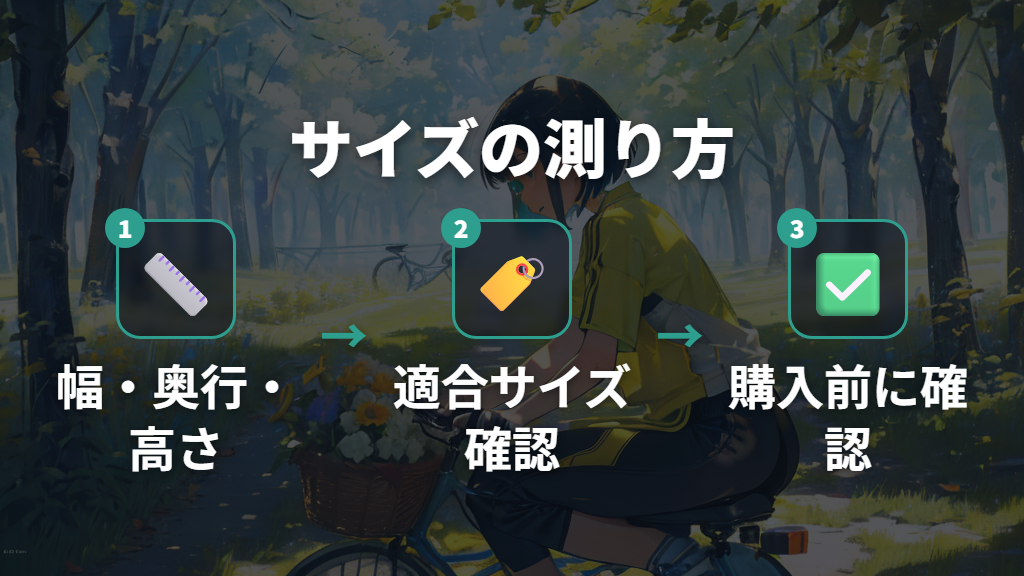 サイズの正しい測り方と失敗しない選び方のポイント