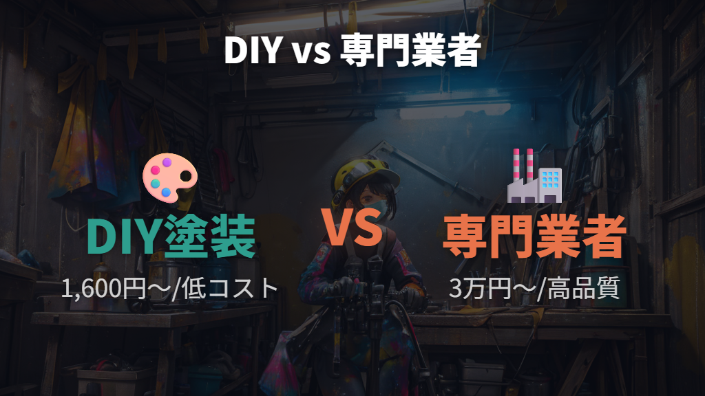 自転車塗装DIYの費用と失敗しやすいポイント