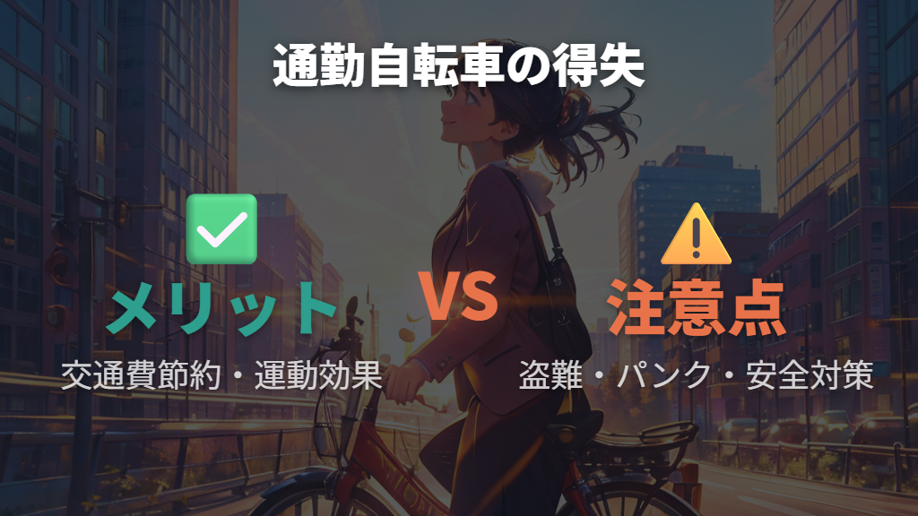 6.4キロ自転車通勤のメリットと知っておきたい注意点