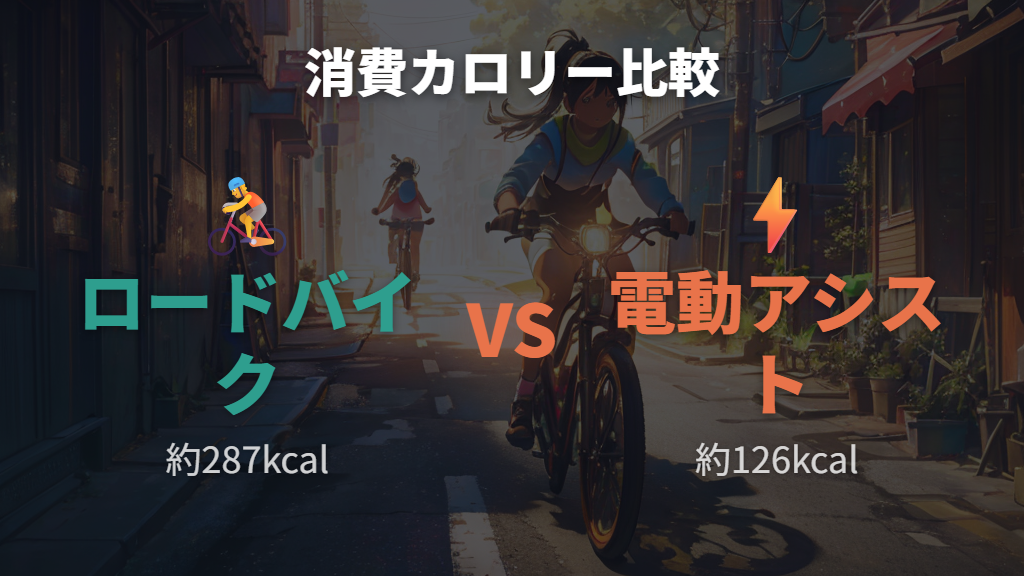 電動アシスト自転車への切り替えで坂道や向かい風が楽になる