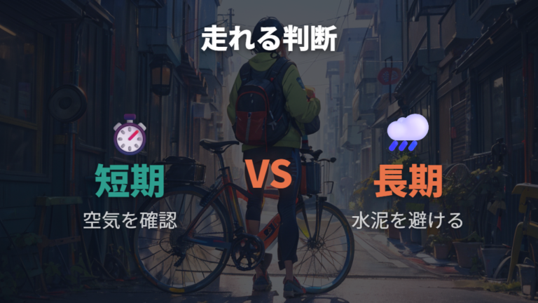 キャップなしで走れるかは短期と長期で分けて考える
