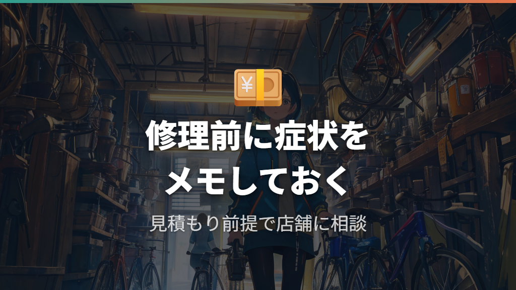 駆動系の故障サインが出たときの修理費用の考え方