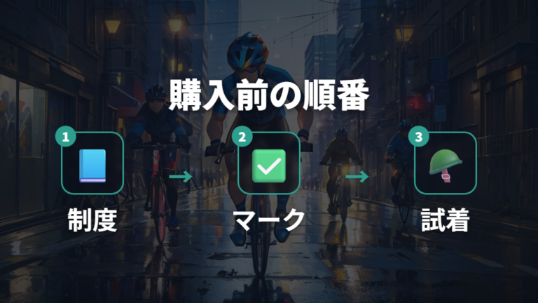 着用努力義務と安全性の基本を購入前に確認する