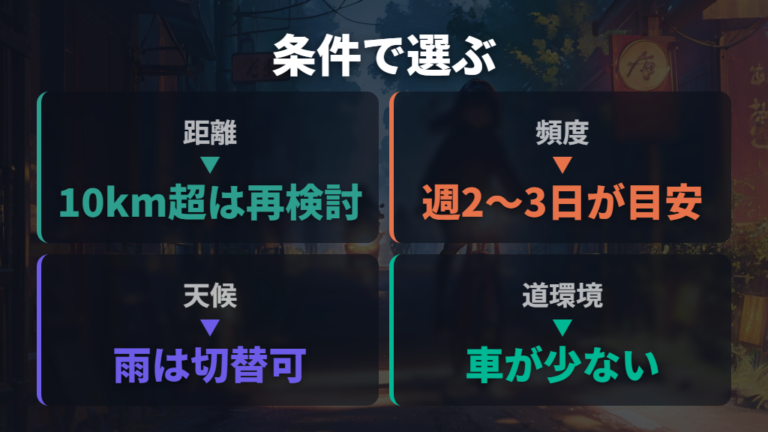 やめるべき人と続けられる人は条件で分かれる