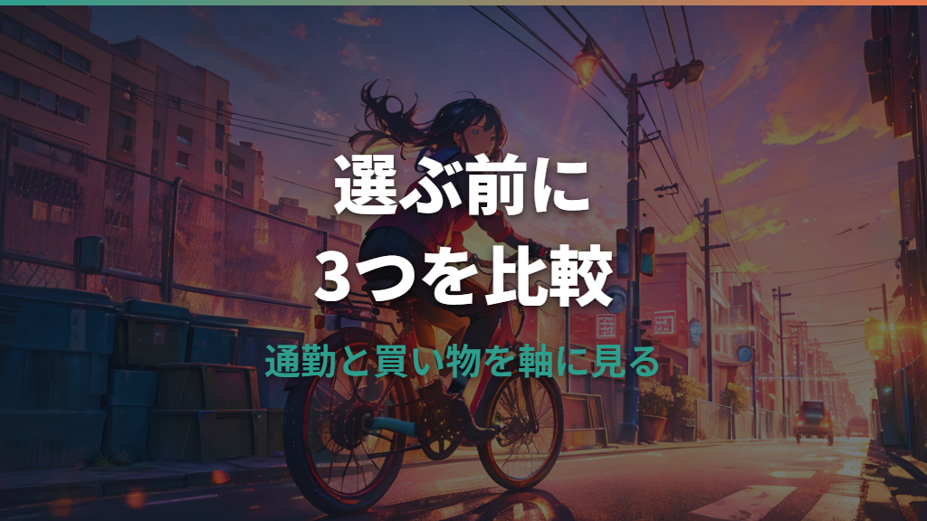 電動自転車はヤマハとパナソニックどっち？走りやすさ・子乗せ・コスパで比較
