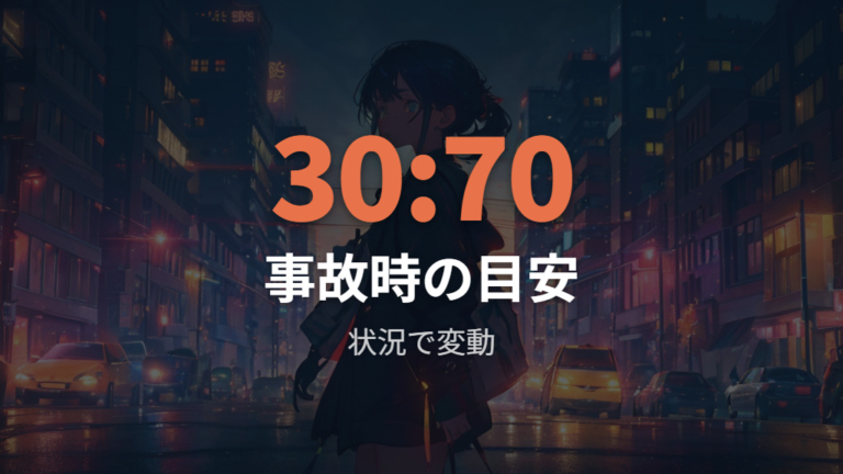 右折時に事故になりやすい行動を避ける