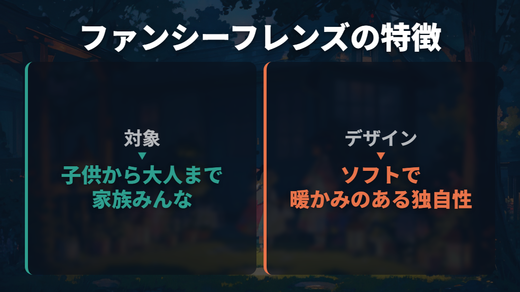 ファンシーフレンズは家族みんなに向けたブランド